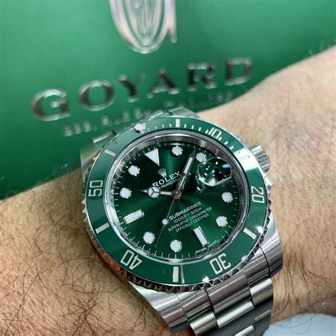 rolex submariner green diamond bezel|Rolex Submariner green dial bezel.